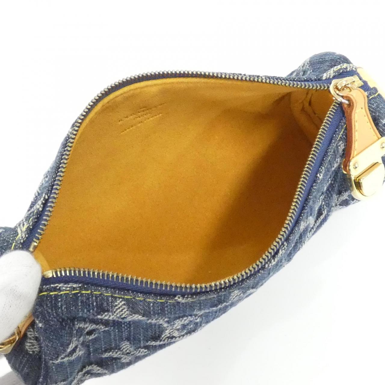 ルイヴィトン モノグラム デニム ポシェット トゥルース スピーディ GM M95081 ポーチ