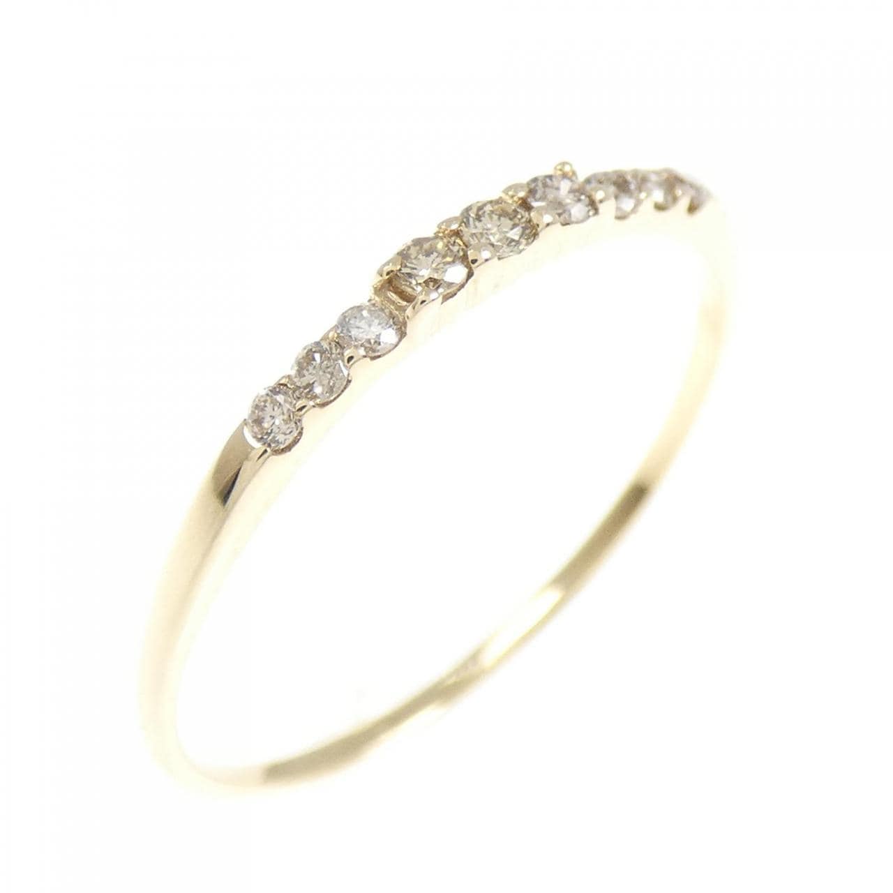 K10YG ダイヤモンド リング 0.10CT