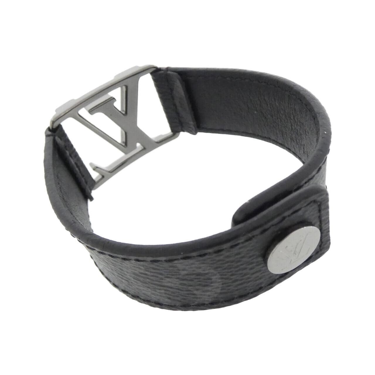 ルイヴィトン モノグラム エクリプス ブラスレ ホッケンハイム 21cm M6295D ブレスレット