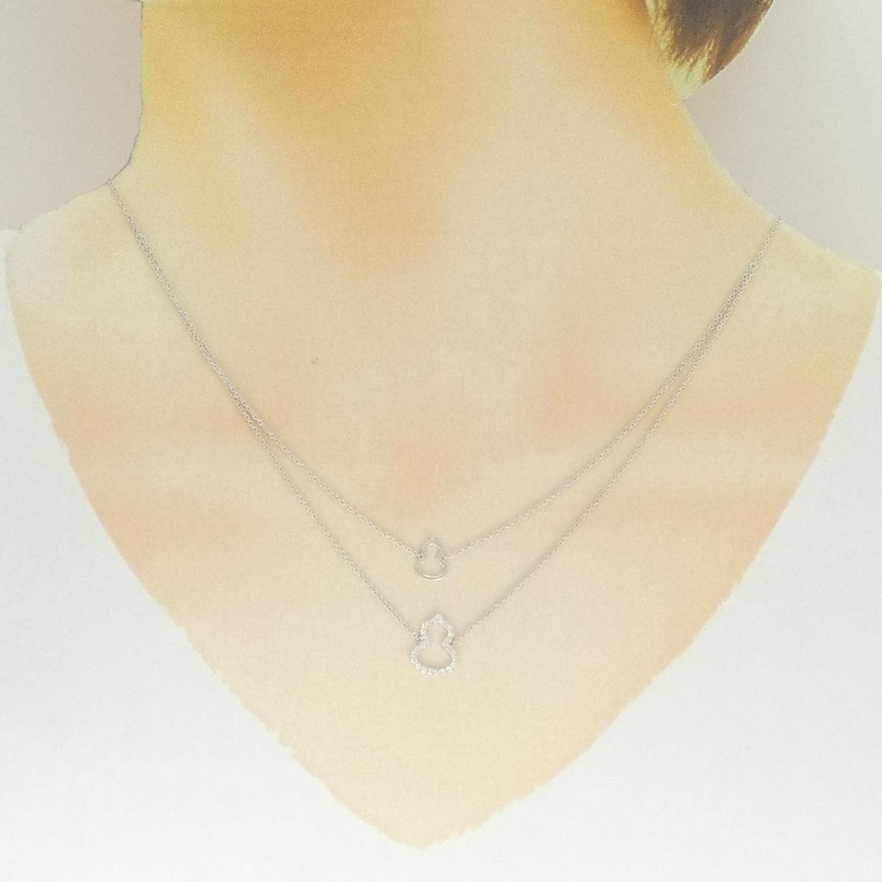 キーリン ウールー ネックレス 0.105CT