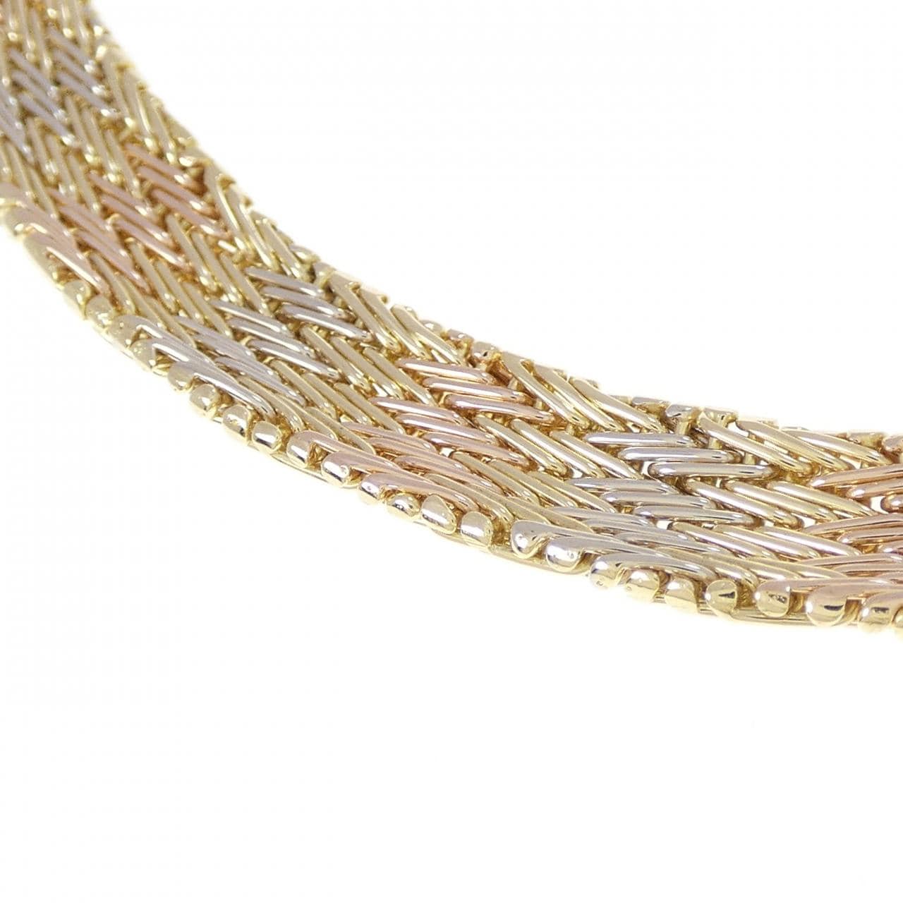 750スリーカラー ネックレス