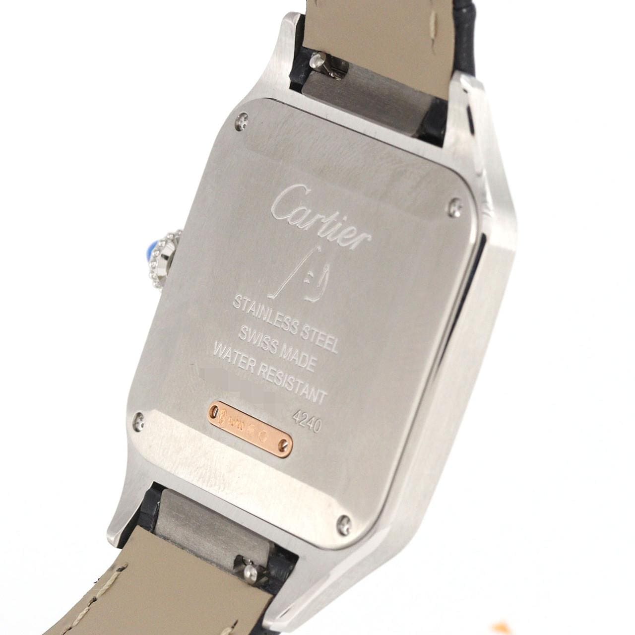 カルティエ サントスデュモンLM PGコンビ W2SA0037 SSxPG クォーツ