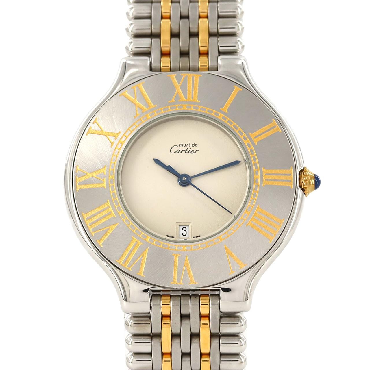 Cartier Must 21XL 双色 W10052F4 SSxYG石英