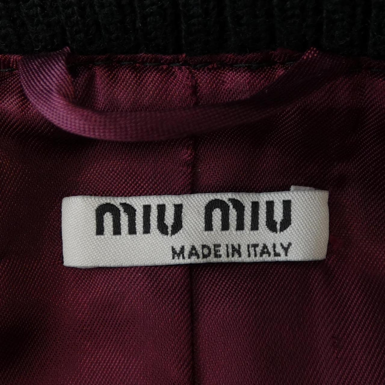 ミュウミュウ MIU MIU ML471 スタジャン