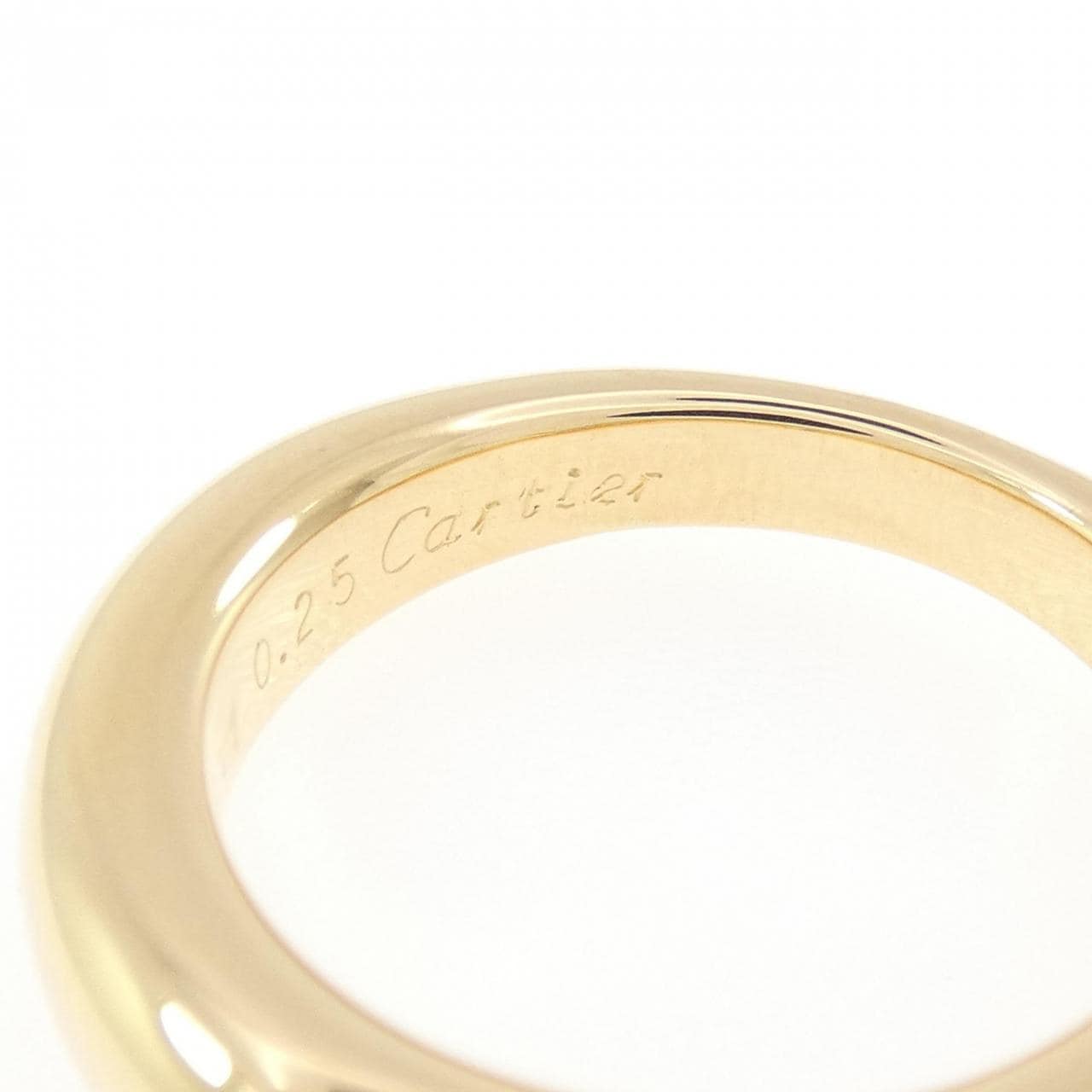 カルティエ エリプス リング 0.25CT
