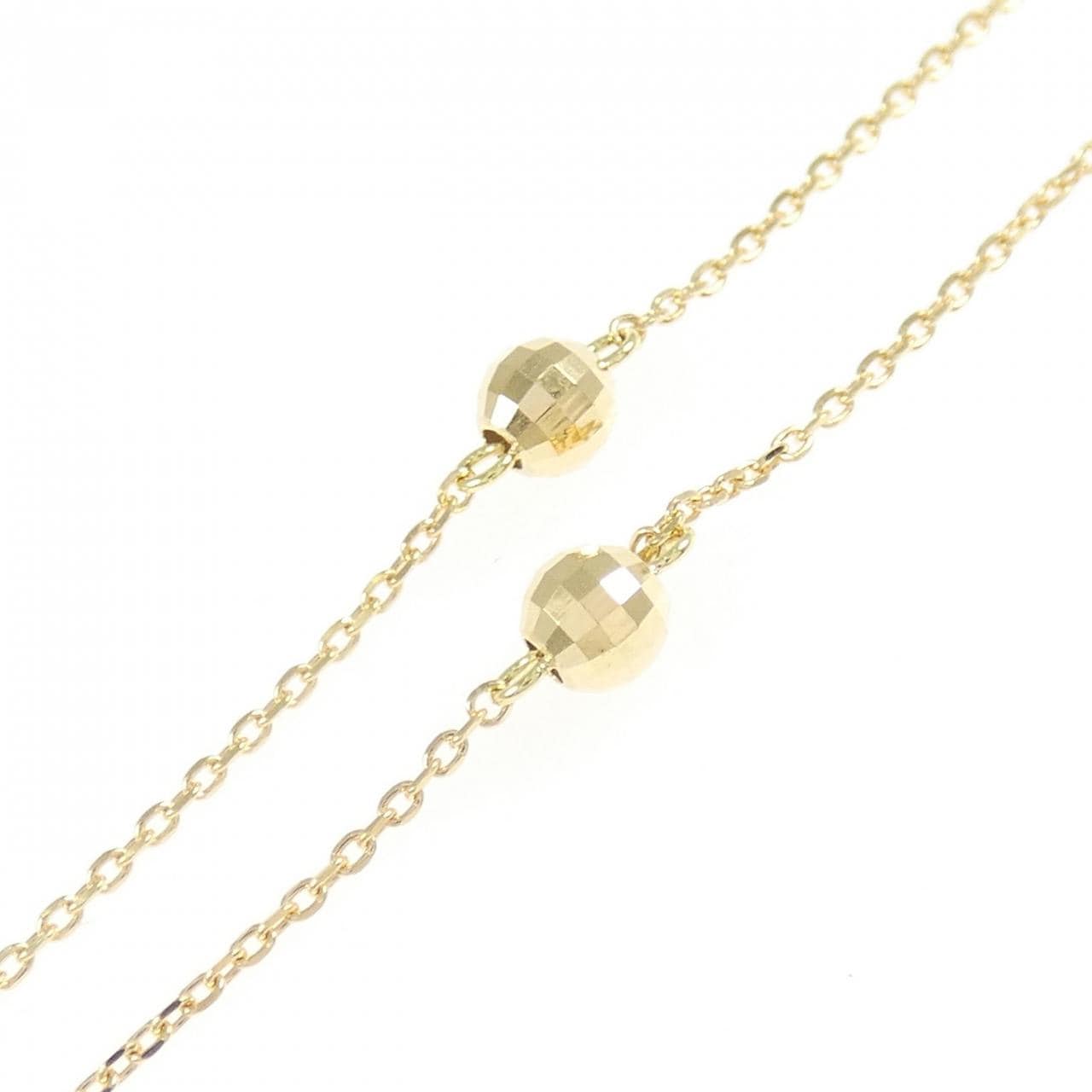 K18YG ダイヤモンド ネックレス 0.50CT
