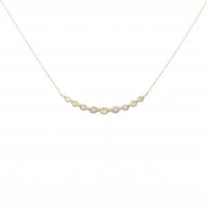 K18YG ダイヤモンド ネックレス 0.30CT