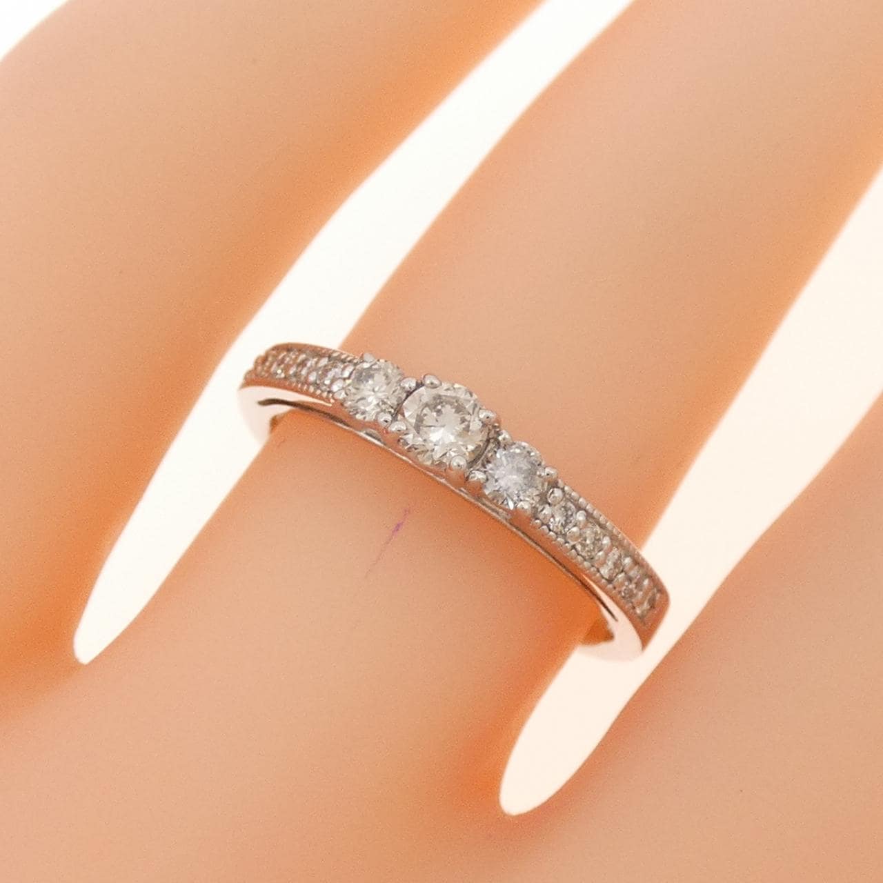 PT900 ダイヤモンド リング 0.30CT
