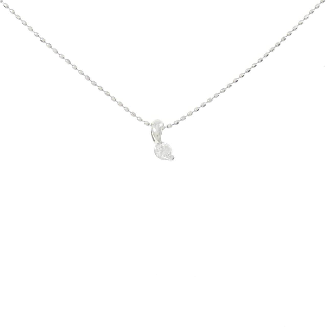 PT ダイヤモンド ネックレス 0.1CT