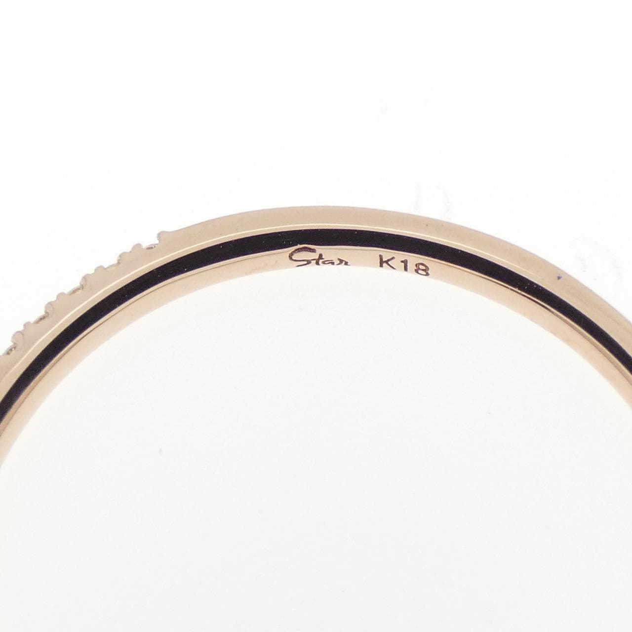 スタージュエリー ハーフエタニティ リング 0.07CT