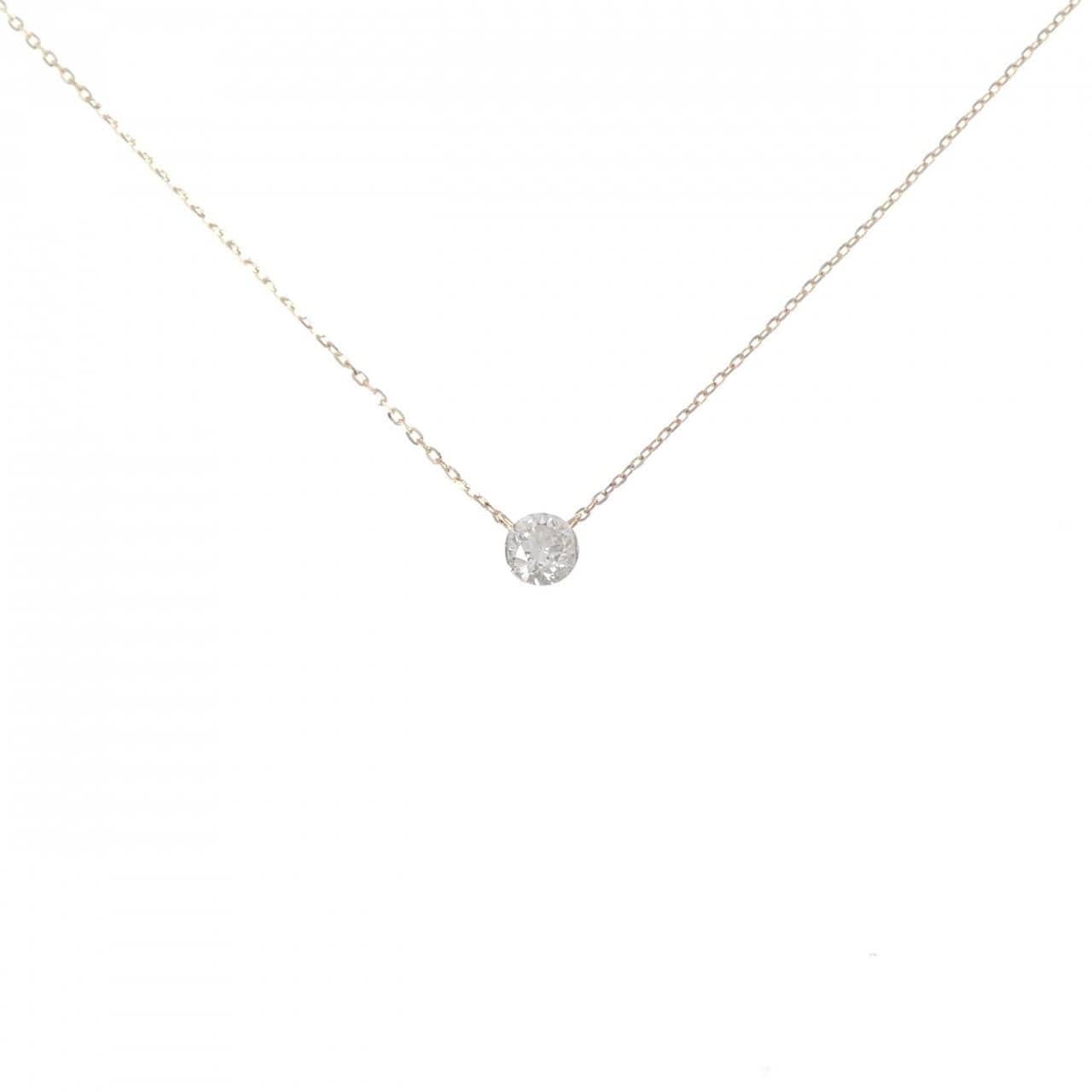 アガット ダイヤモンド ネックレス 0.2CT