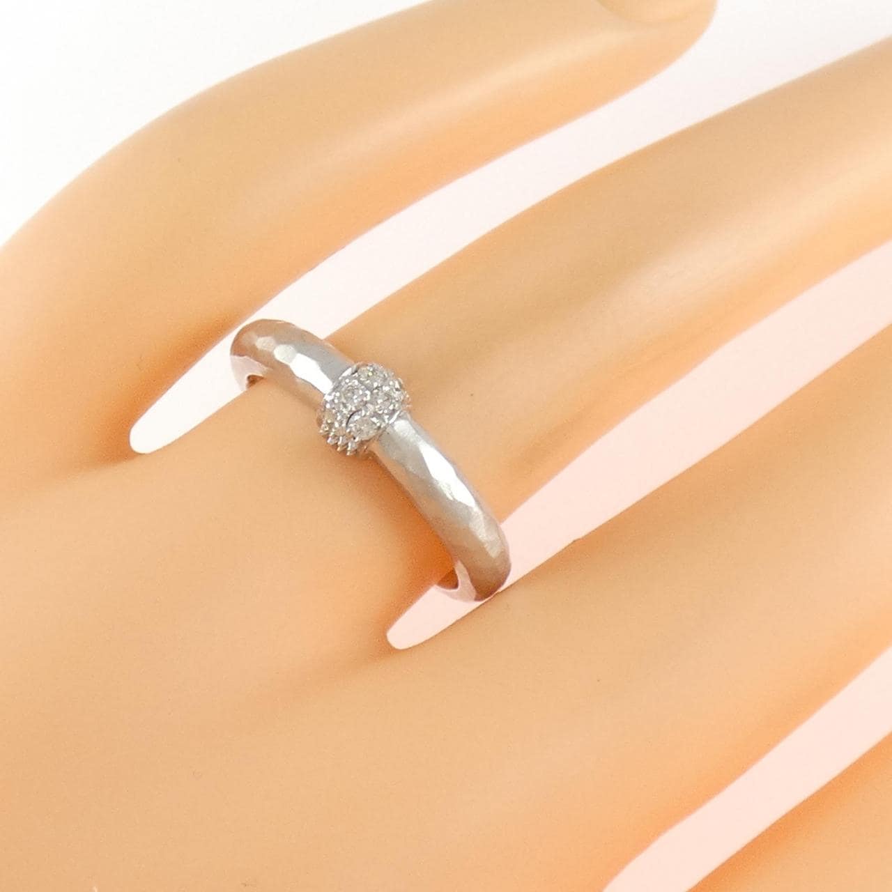 750WG ダイヤモンド リング