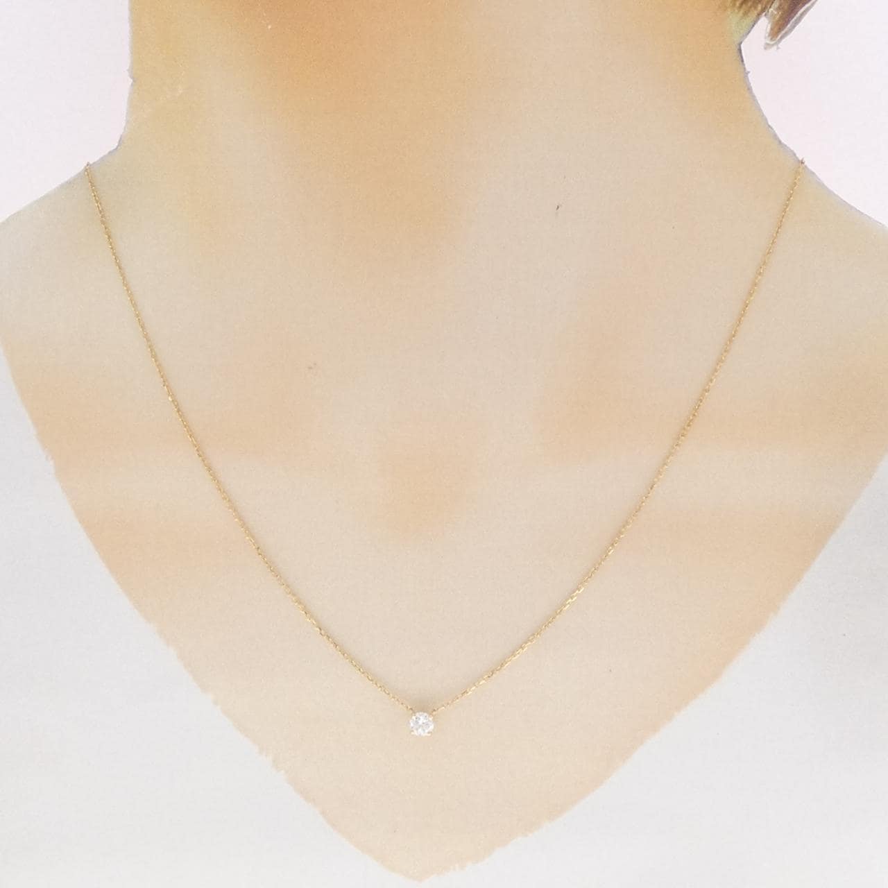 カルティエ 1895 ネックレス 0.26CT H VVS2 EXT