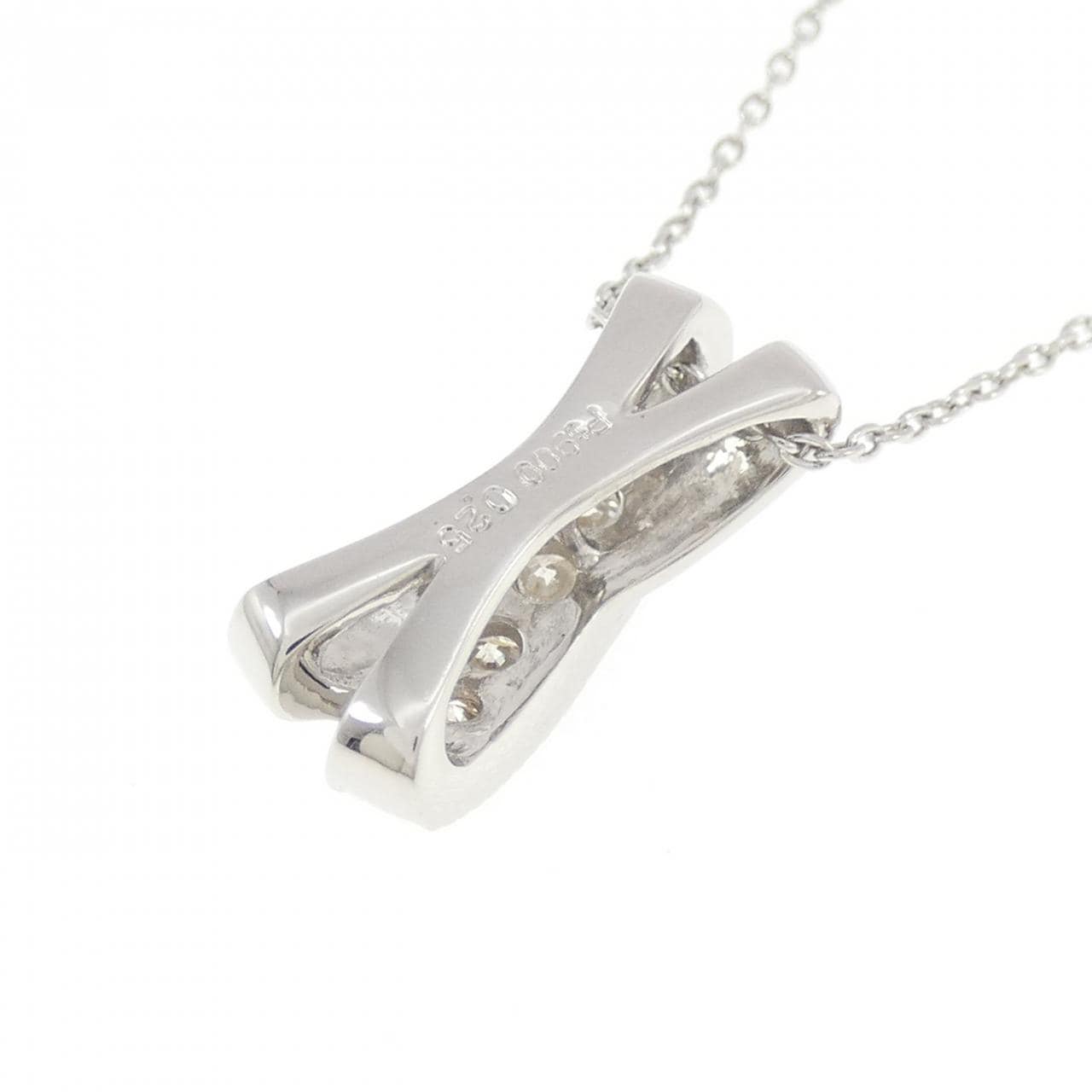 PT900/PT850 ダイヤモンド ネックレス 0.25CT