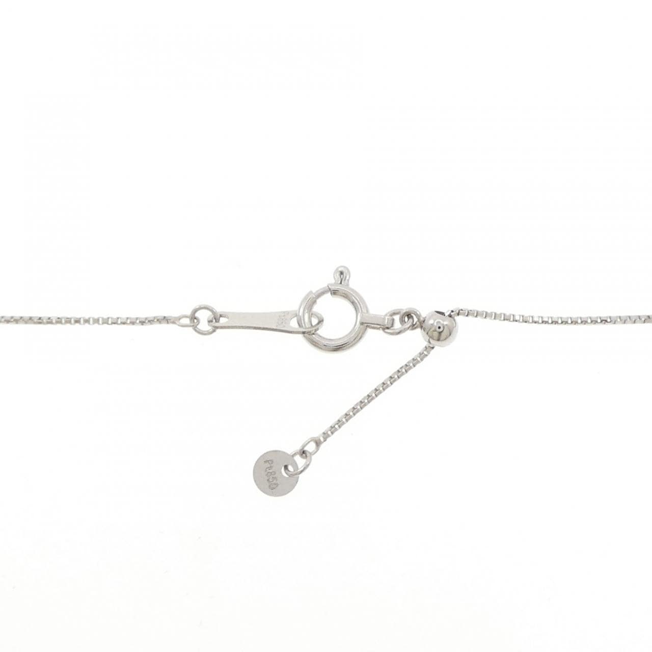 PT900/PT850 タンザナイト ネックレス 1.18CT