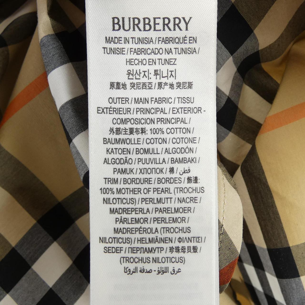 バーバリー BURBERRY 8087634 シャツ