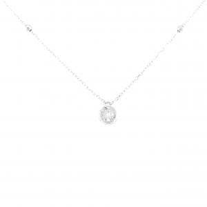 K18WG ダイヤモンド ネックレス 0.138CT