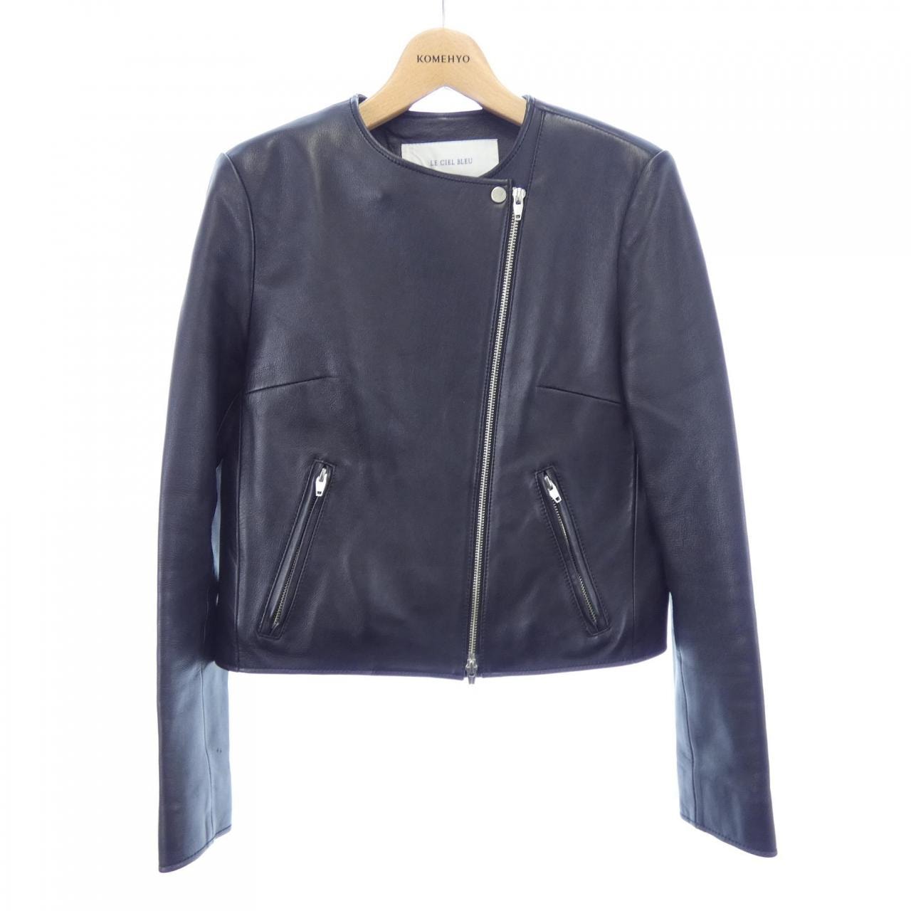 ルシェルブルー LE CIEL BLEU レザージャケット