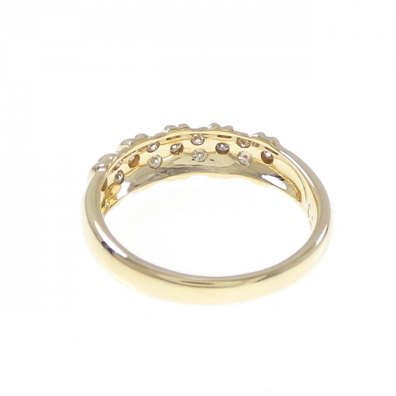 K18YG ダイヤモンド リング 0.25CT