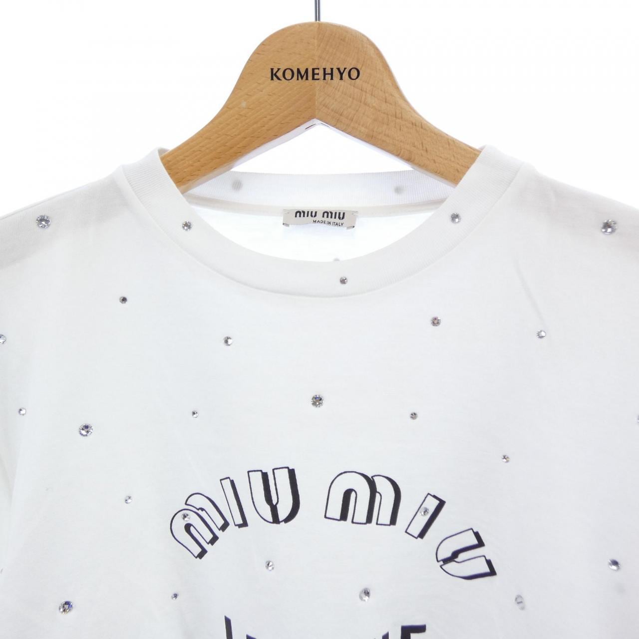 ミュウミュウ MIU MIU MJL822 1ZFS Tシャツ
