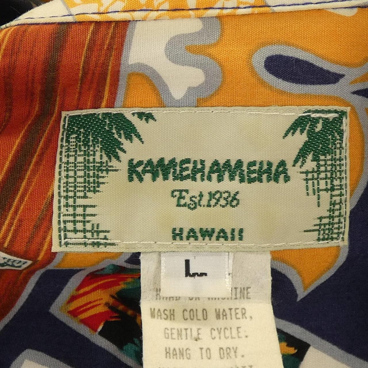 カメハメハ KAMEHAMEHA シャツ