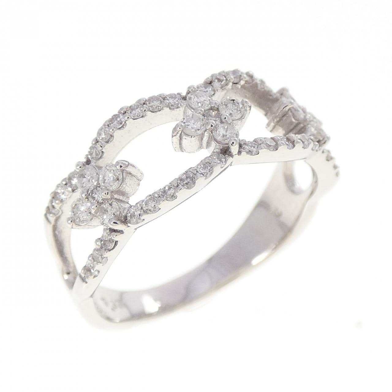 クミキョク ダイヤモンド リング 0.37CT