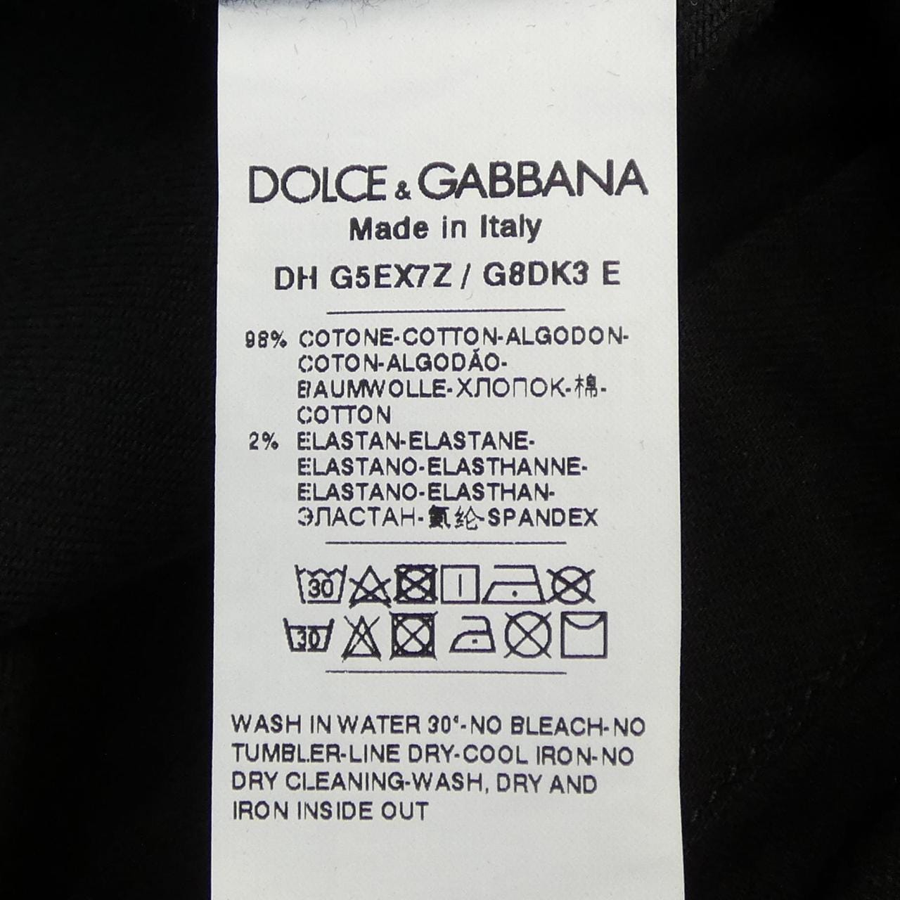 ドルチェアンドガッバーナ DOLCE&GABBANA G5EX7Z/G8DK3 シャツ
