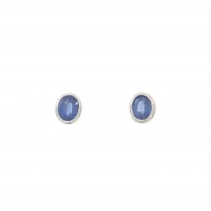 PT900 サファイヤ ピアス 1.14CT