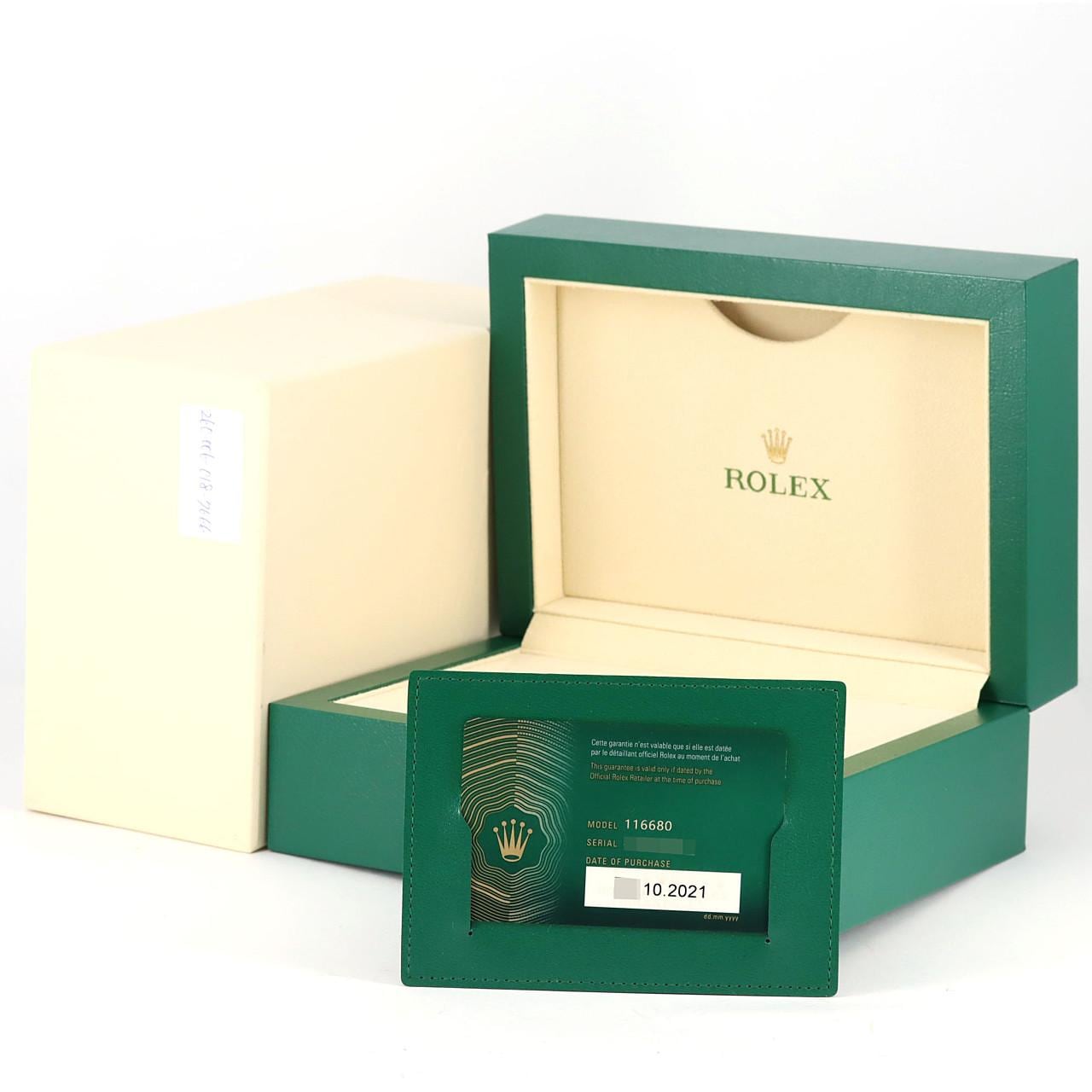 ロレックス ヨットマスターⅡ 116680 SS 自動巻 ランダム番