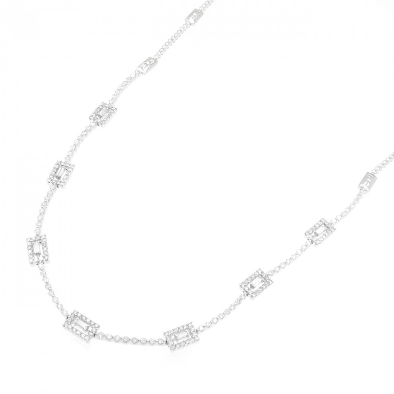 750WG Diamond necklace