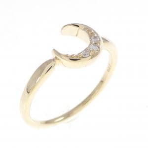 スタージュエリー ムーン ダイヤモンド リング 0.02CT