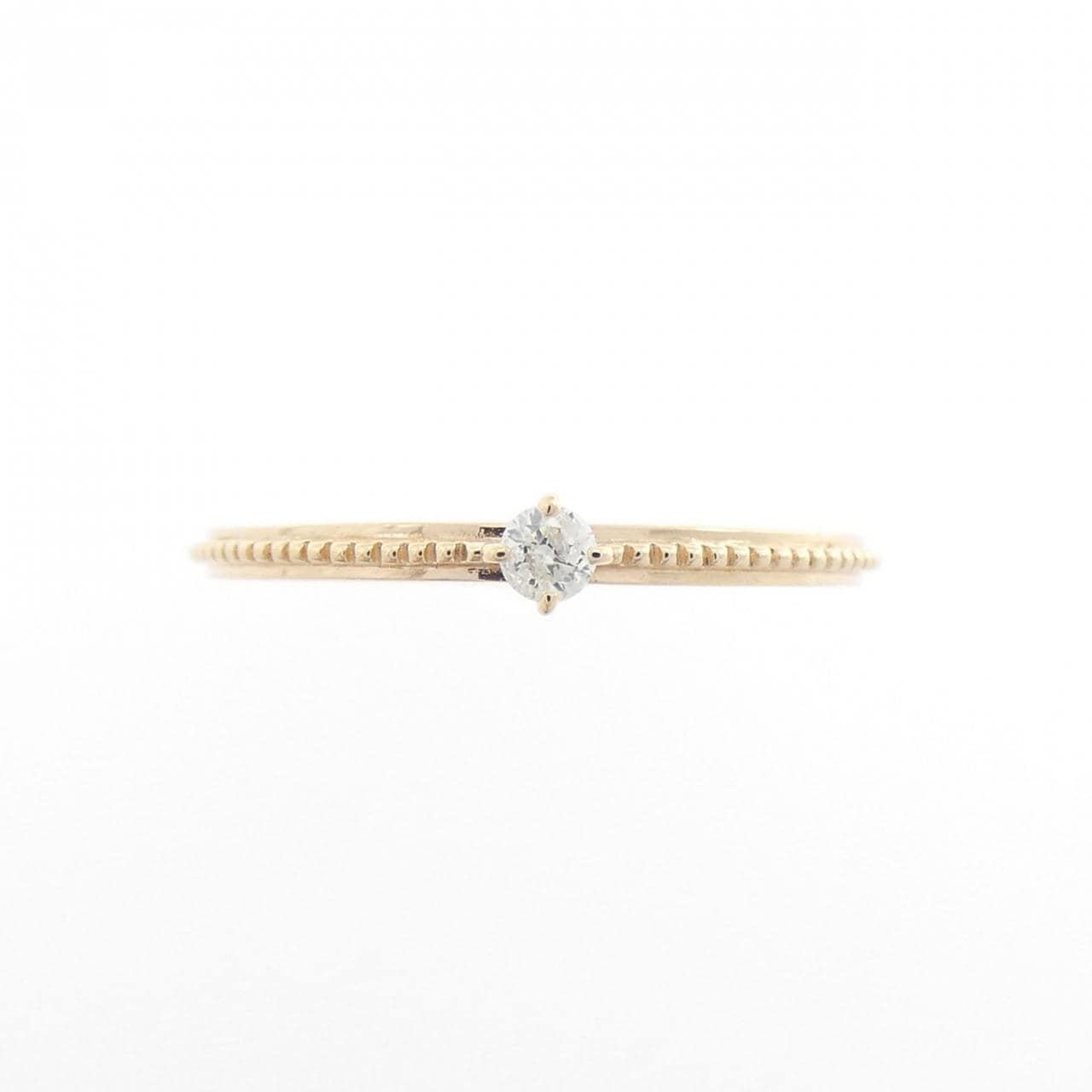 アガット ダイヤモンド リング 0.03CT