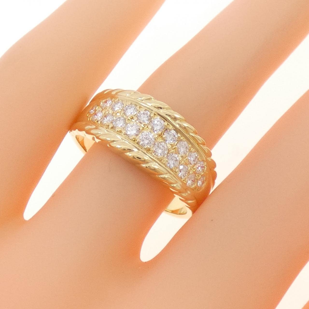ミキモト ダイヤモンド リング 0.57CT