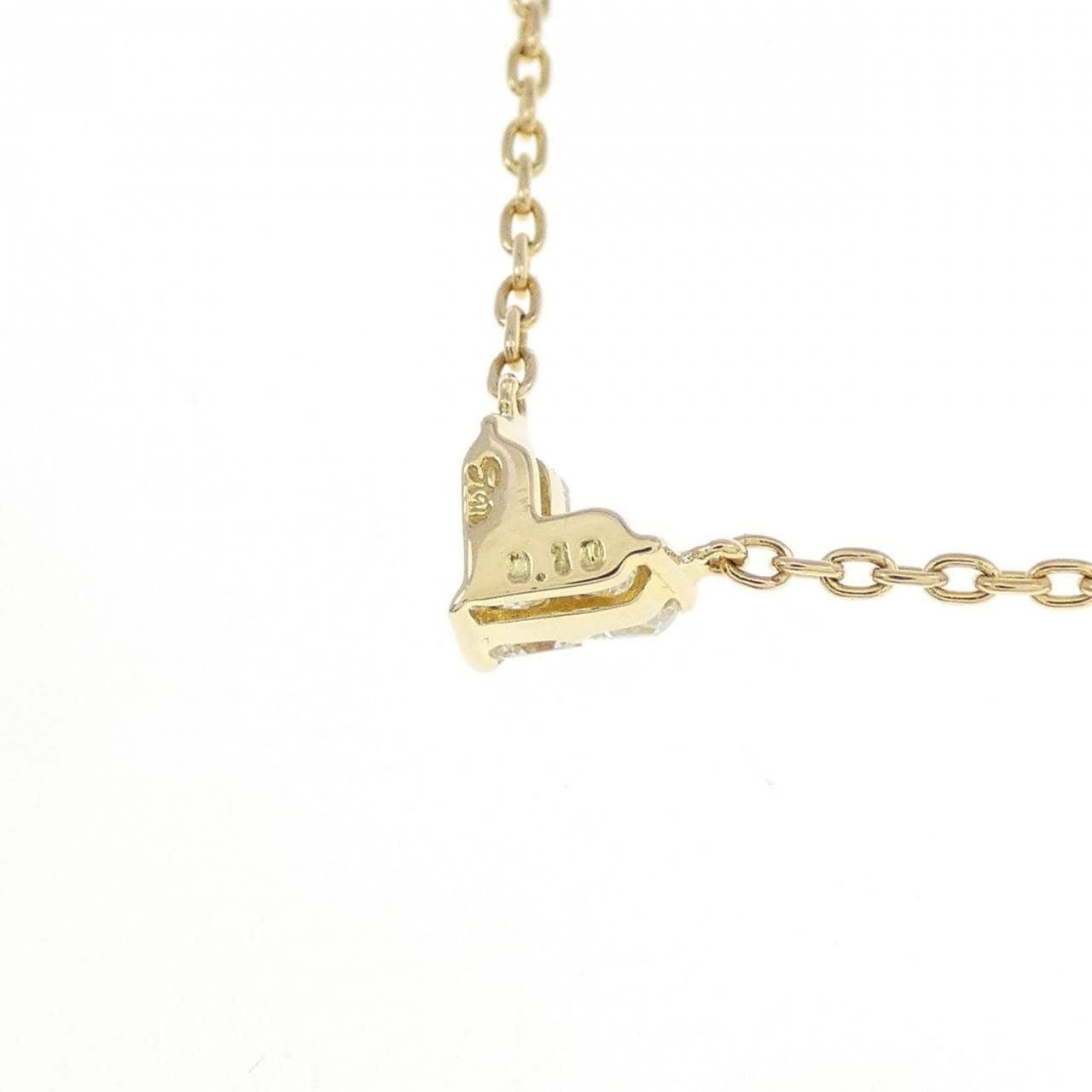スタージュエリー ミステリアスハート ネックレス 0.10CT
