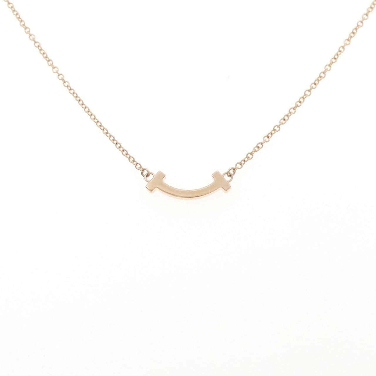 ティファニー Tスマイル ミニ ネックレス