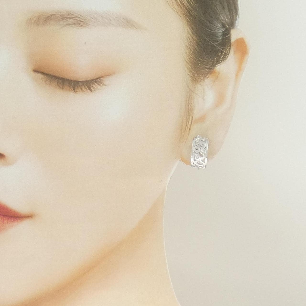 勇三 ダイヤモンド イヤリング 0.20CT