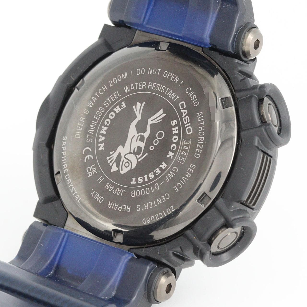 カシオ G-SHOCK･フロッグマン 電波時計 GWF-D1000B-1JF その他 ソーラークォーツ