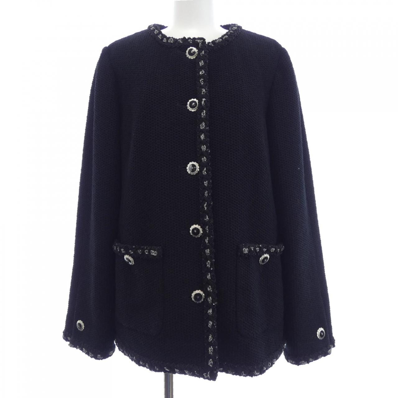 シャネル CHANEL P80879V66066 ノーカラージャケット