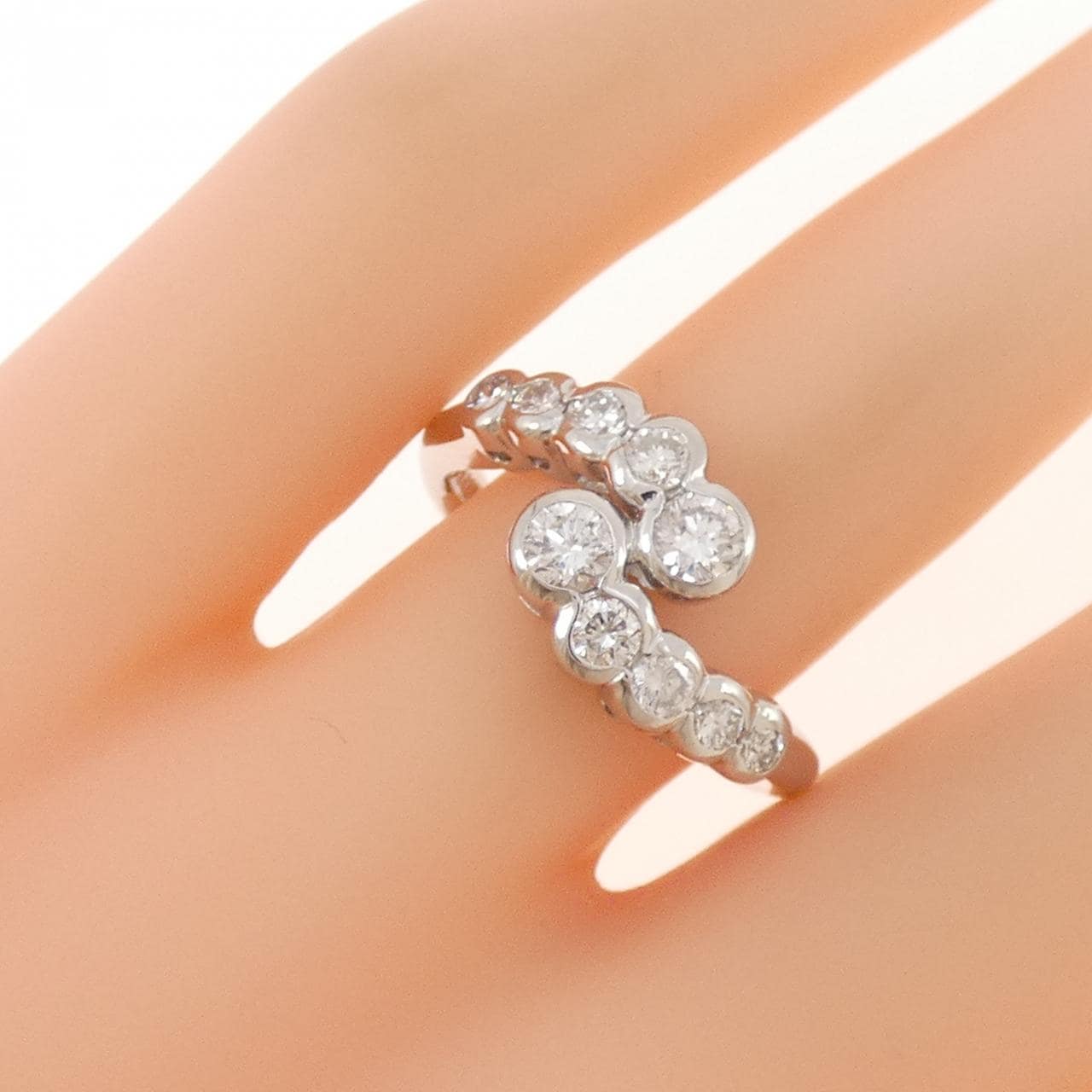 PT900 ダイヤモンド リング 0.72CT