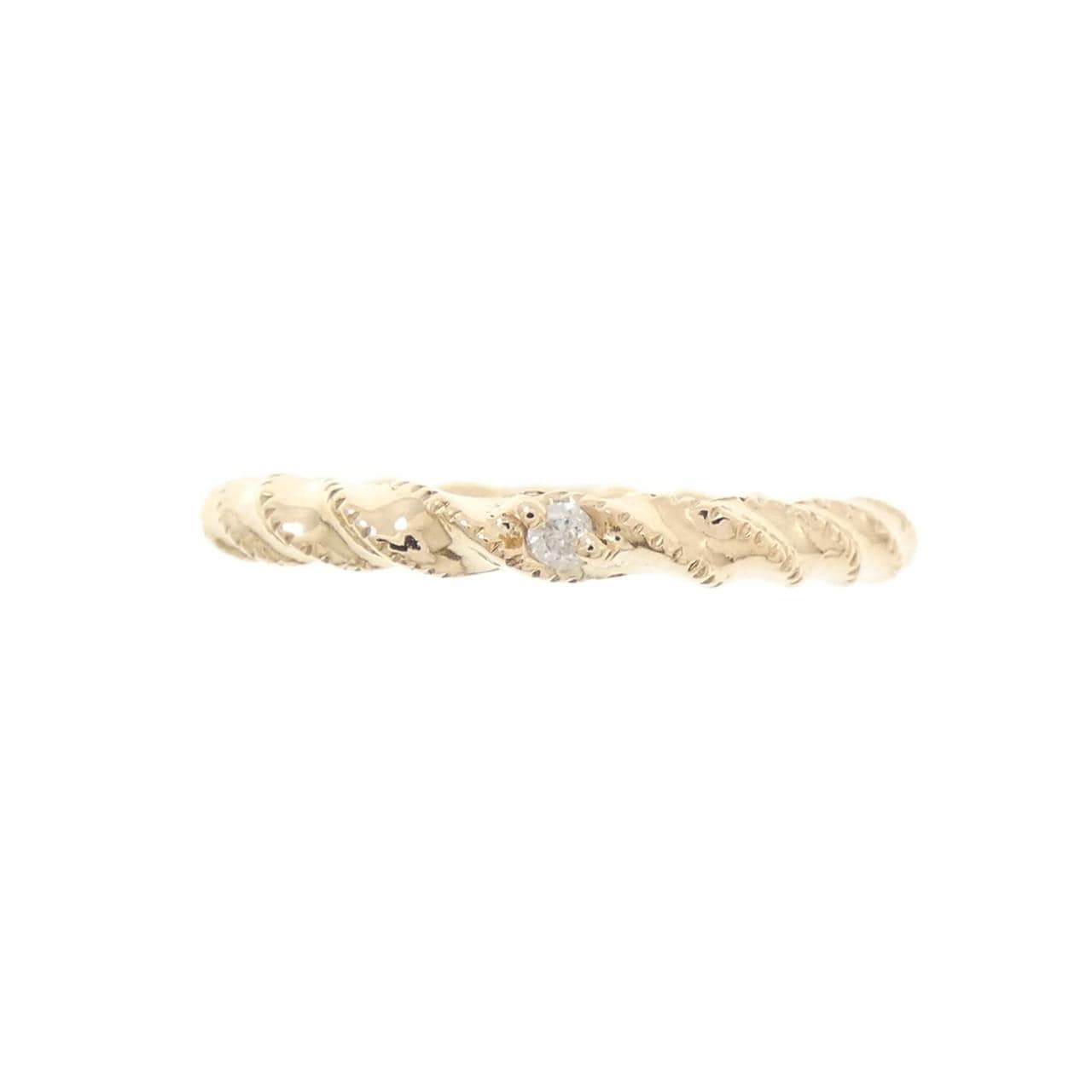 アガット ダイヤモンド リング 0.01CT