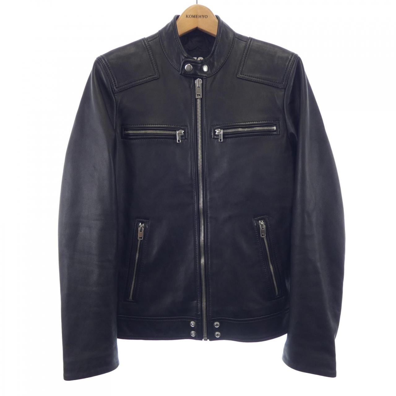 ディーゼル DIESEL レザーライダースジャケット