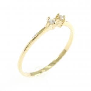 750YG ダイヤモンド リング 0.04CT
