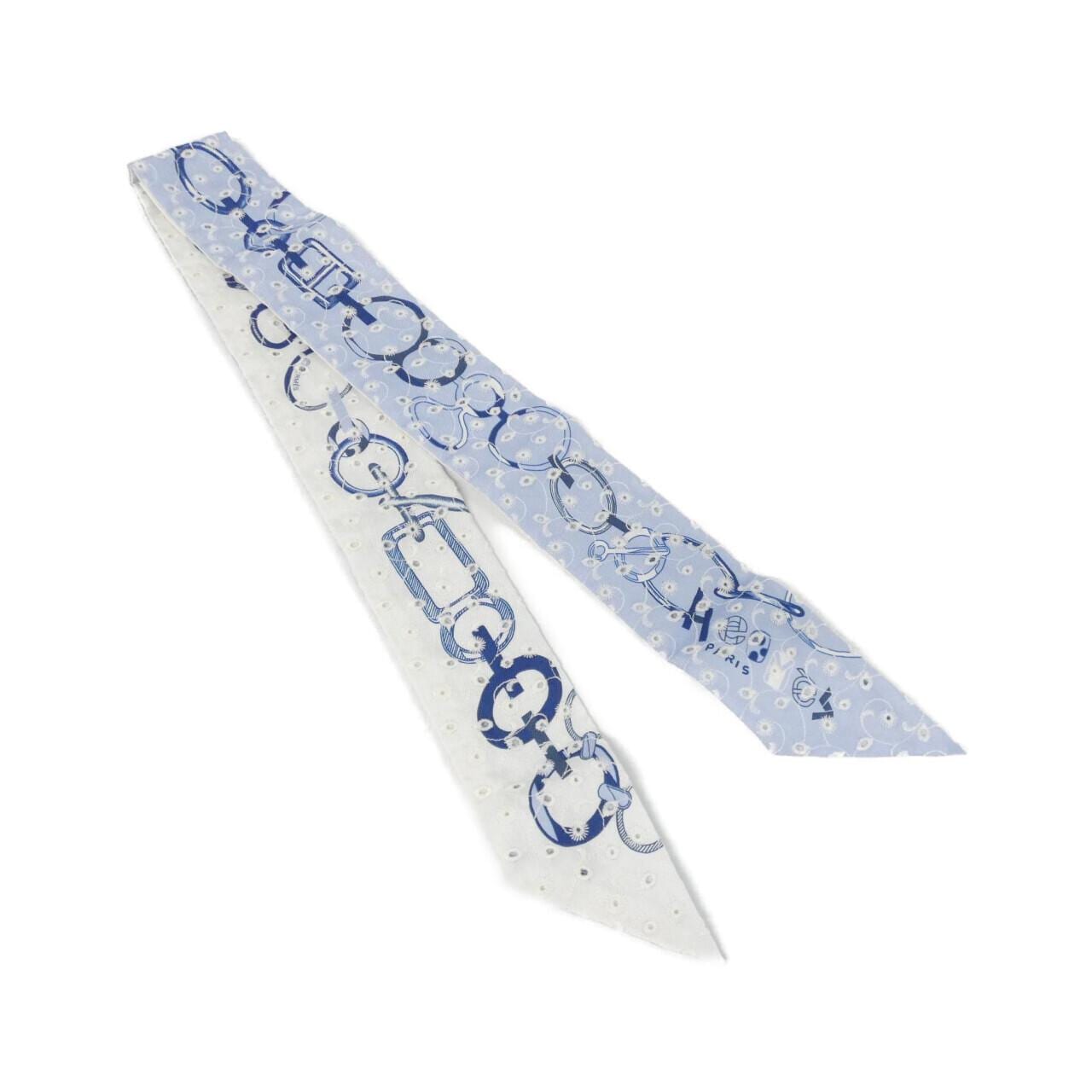 エルメス DO RE BOUCLES ツイリー ブロデリー アングレーズ 853951S スカーフ