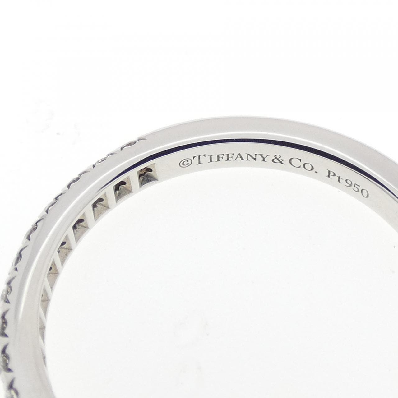 ティファニー ソレスト ハーフサークル リング