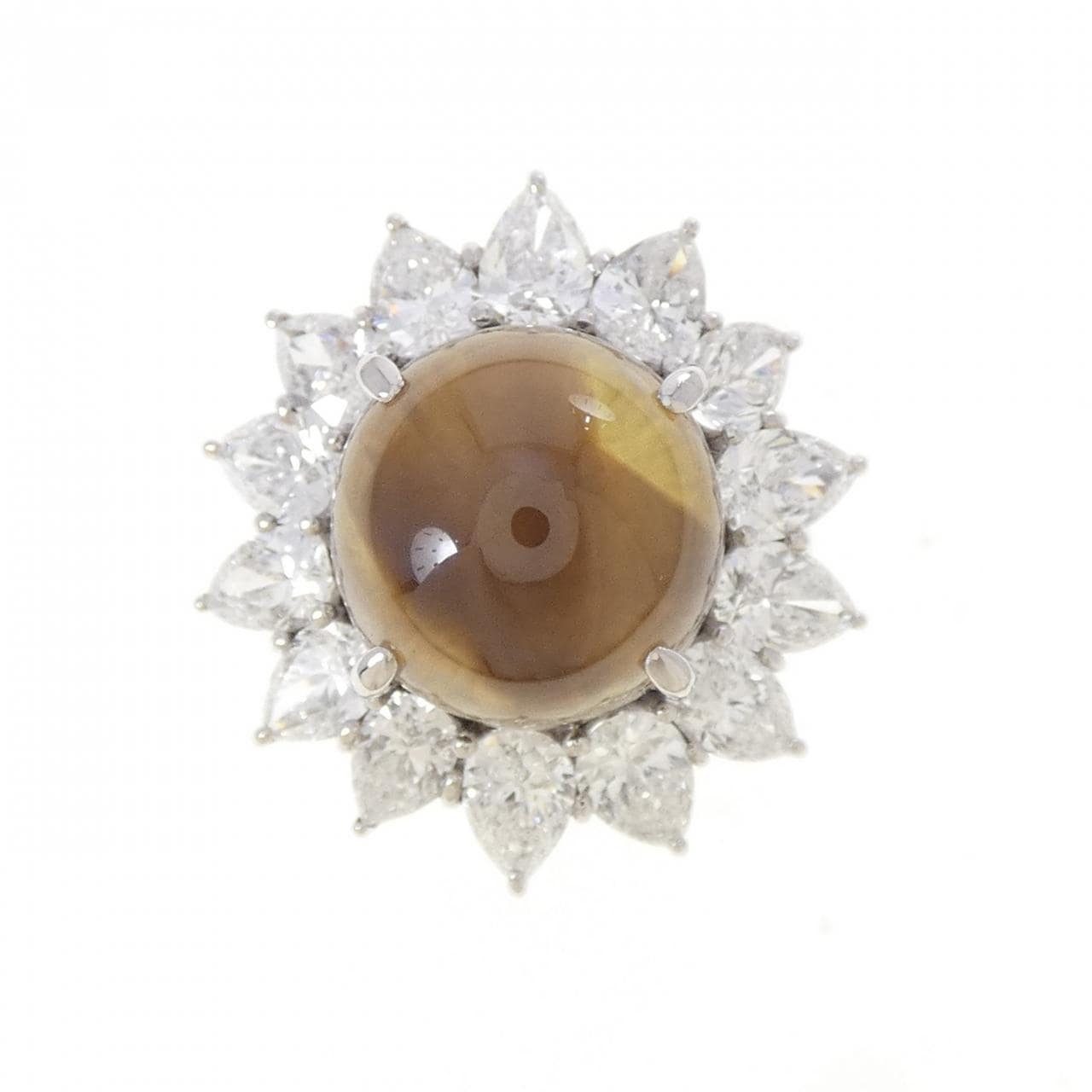 PT900 クリソベリルキャッツアイ リング 20.10CT