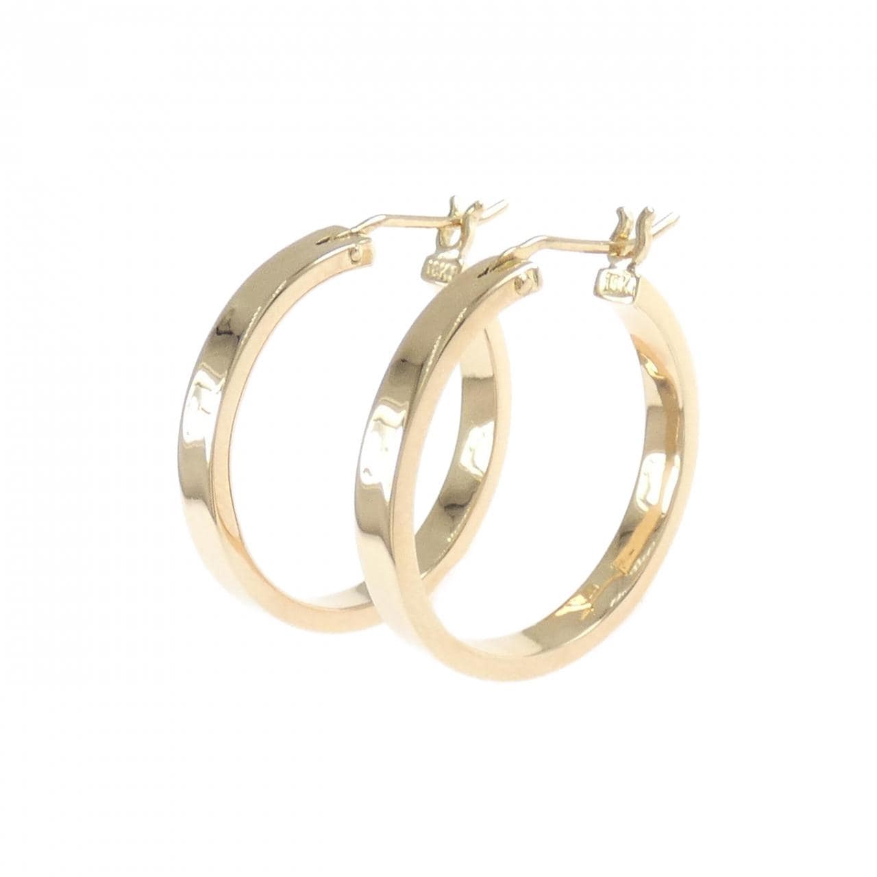 18KPG フープ ピアス