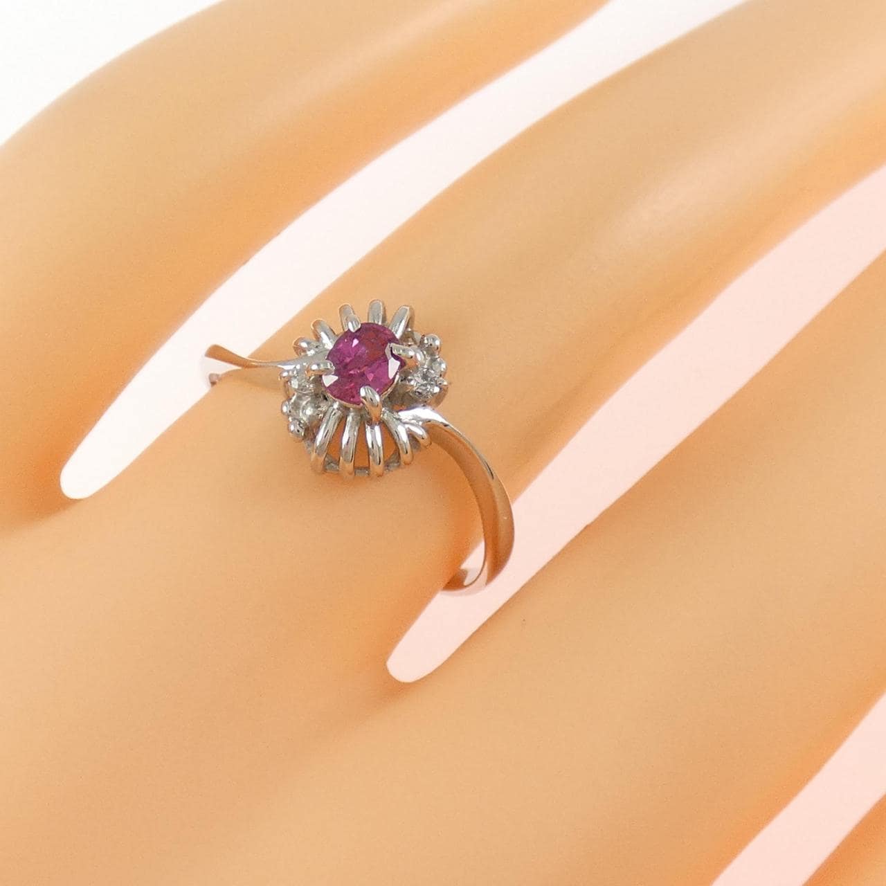 PT850 ルビー リング