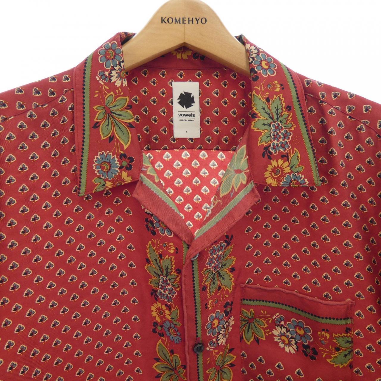 VOWELS VO-25SS-SH029-45-3 S／Sシャツ