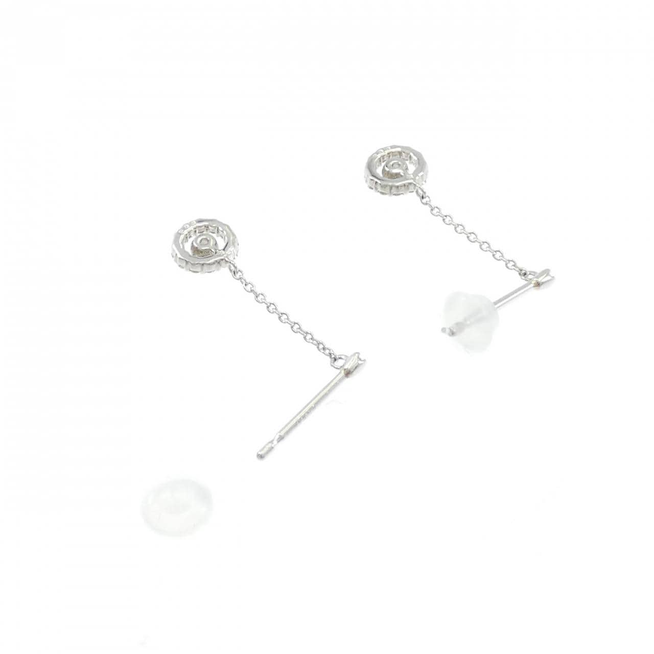 ポンテヴェキオ ダイヤモンド ピアス 0.16CT