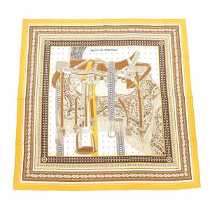 エルメス HERMES SELLE DE DIGNITAIRE BANDANA H243870S カレジェアン140 ショール